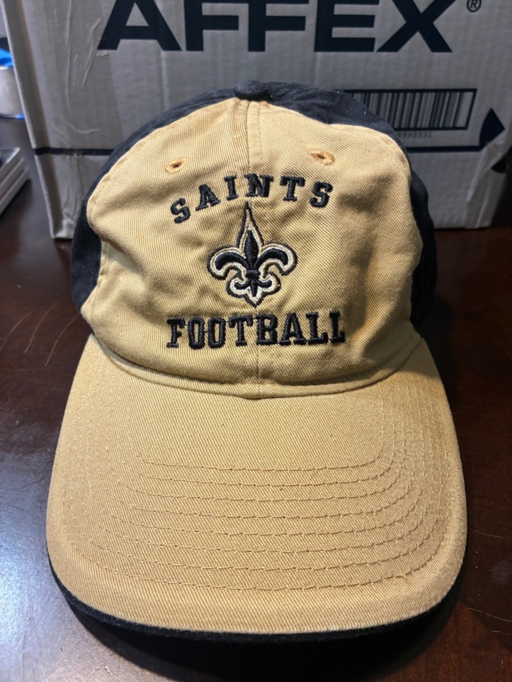 NFL New Orleans Saints Black and Gold Baseball Cap